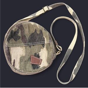 Camouflage Round Crossbody Bag